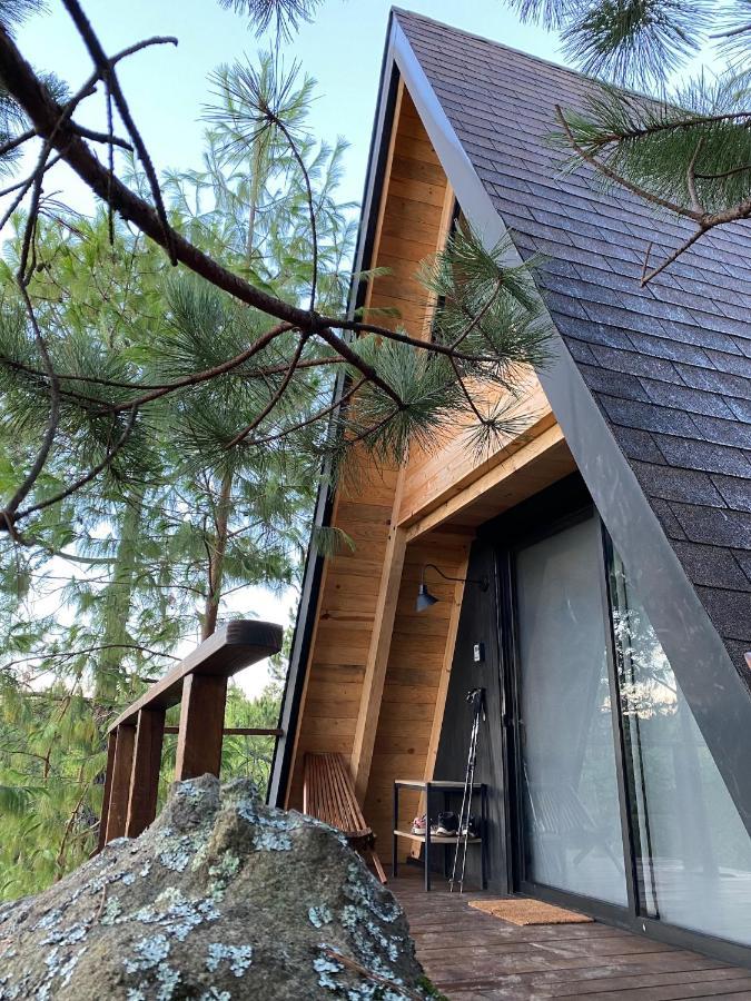 Cabanas Chalets Piedra Alta Zacatlan Camotepec ภายนอก รูปภาพ